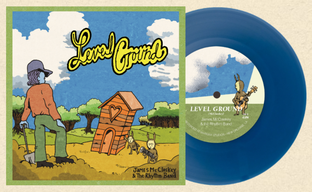 Level Ground 7" record mockup